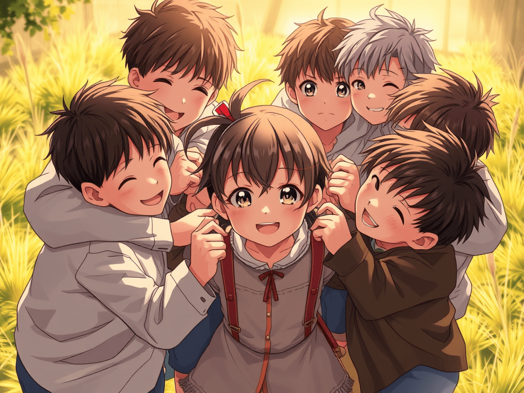 Nine Protectors, One Heart